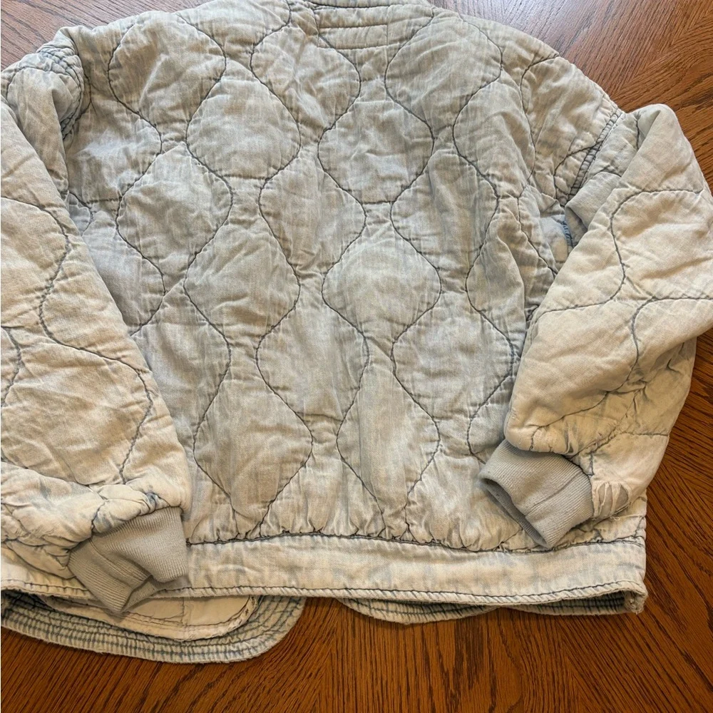 Blank NYC Sun Bleaches Quilted Women's Jacket Medium‎